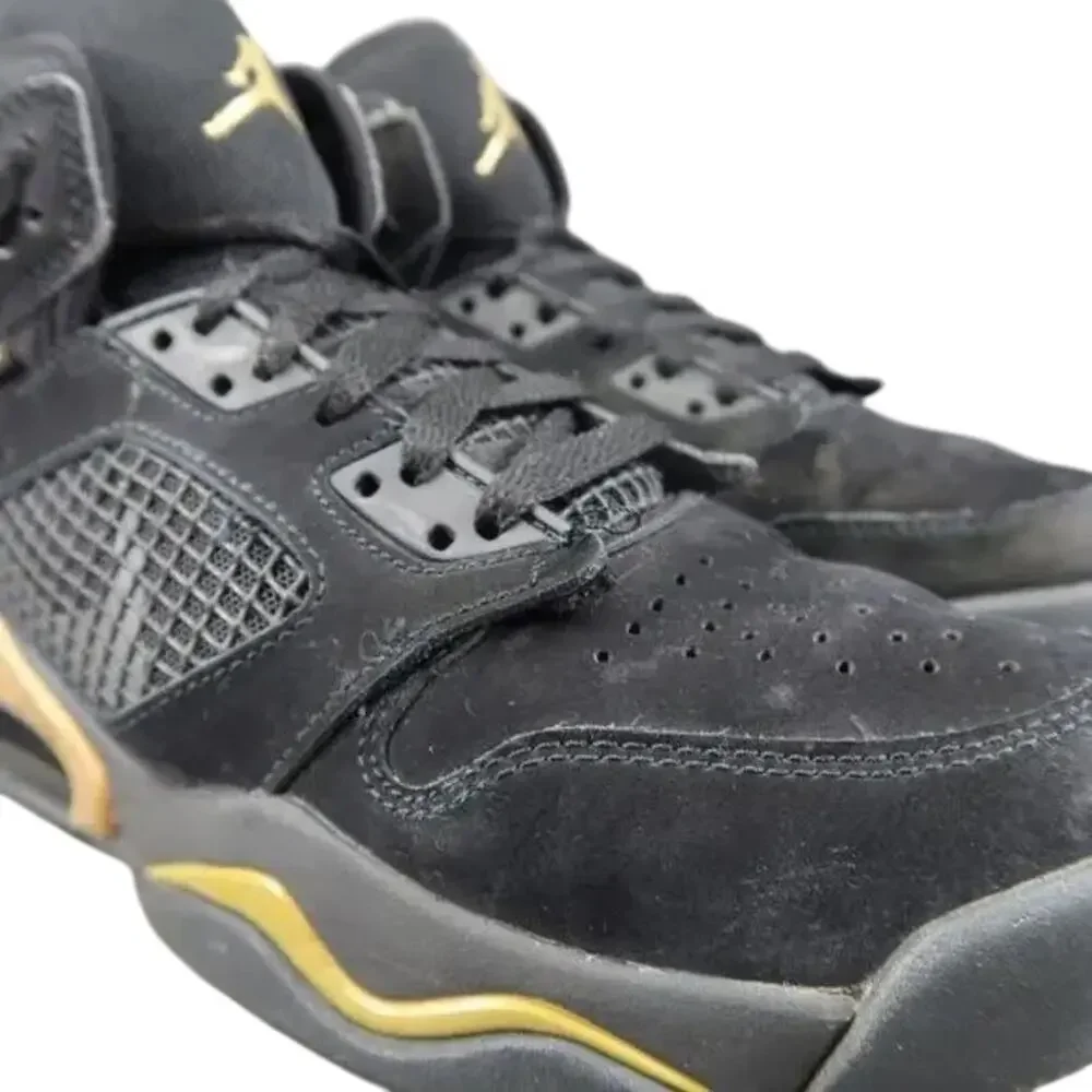Jordan Mars 270 Sneakers Shoes Youth 7 Nike Air Basketball Athletic Black Gold